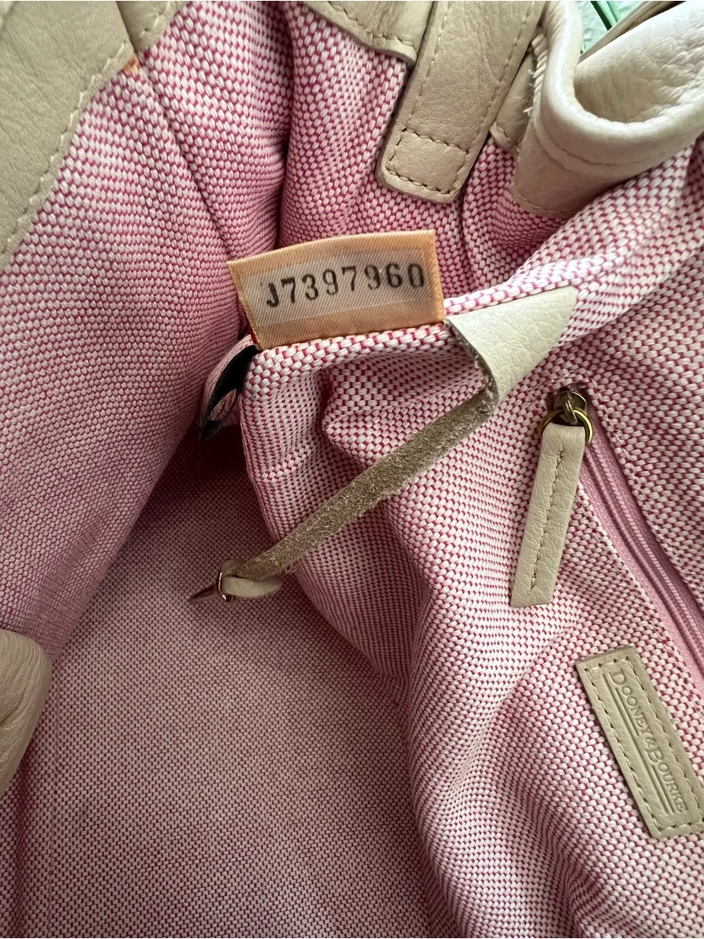 Dooney & Bourke Belvedere Logo Lock Satchel